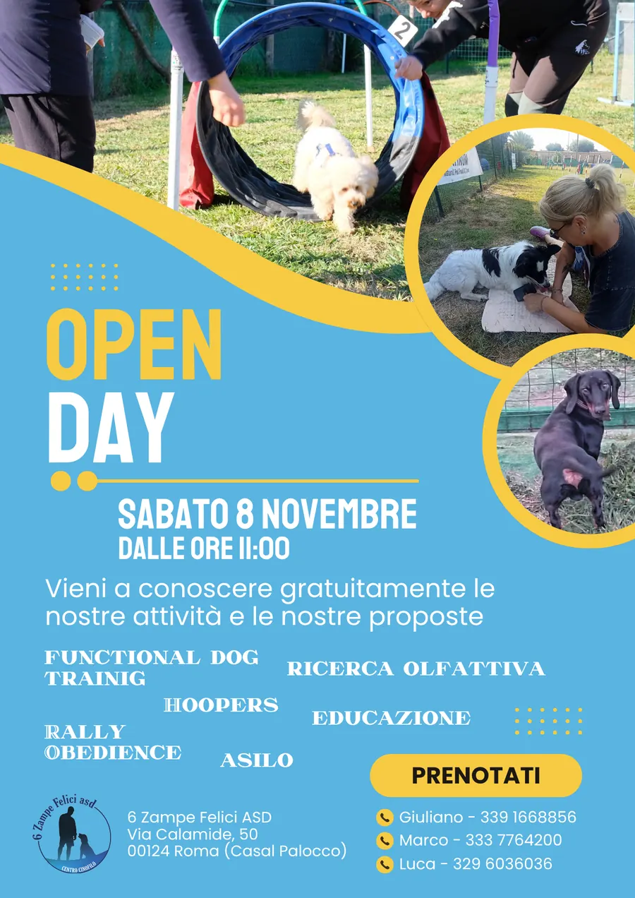Locandina open day 811